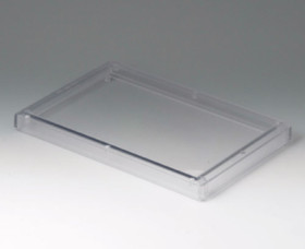 Cover, SL, closed, PC, (W x H x D) 264 x 23 x 180 mm, transparent, for DATEC-TERMINAL SL, B4026621