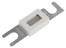 Bezpiecznik samochodowy, 325A kolor Biały, SIBA 80V dc