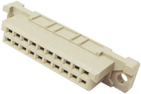 Złącze DIN 41612 20 -pinowe 2 -rzędowe raster: 2.54mm Żeński 09242206841