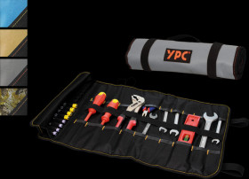 BG00011BKGY "VarioRoll XL" tool roll bag, grey-black, 56x34 cm