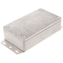 Hammond 1550Z106F Thick Wall Flanged Die Cast Enclosure, 115 x 66 x 30