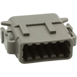 Socket housing, for rectangular miniature plug, PX0011P12AGY