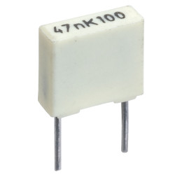 Kemet R82EC2470AA60K 47nf 10% 100V 5mm Polyester Box Capacitor
