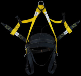 T8009 Safety harness with integrated belt