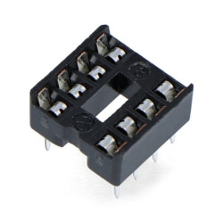 Podstawka do układów DIP 8 pin zwykła - 5 szt.