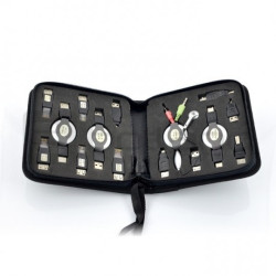 TravelKit USB - zestaw przejściówek i adapterów USB + słuchawka