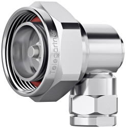 Złącze 7-16 DIN Telegärtner J01120A0113 100024400 złącze męskie kątowe 50 Ω 1 szt.