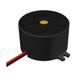 Brzęczyk piezoelektryczny, sygnał ciągły 106dB(A) PUI Audio