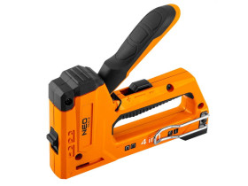 Zszywacz tapicerski wielofunkcyjny 4w1 6-14 mm aluminiowy zszywki J G L E 16-030 TOPEX