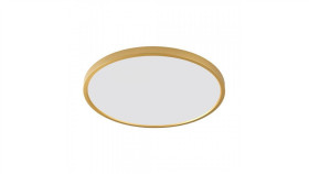 Lampa Sufitowa Plafon Cami Kolor Złoty/Biły Tworzywo, Led 4297 Lm Barwa...