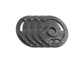 Zestaw obciążeń żeliwnych 4x1.25kg,...