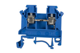 Złączka szynowa 2-przewodowa 4mm2 niebieska NOWA ZSG 1-4.0Nn 11321313