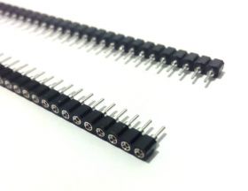 Listwa goldpin 2.54mm 1x40 pin precyzyjna żeńska