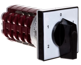 Łącznik krzywkowy 2-1-0-1-2 3P 25A do wbudowania 4G25-23-U