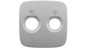 Valena Allure Plakietka Gniazda Antenoweego Zakończeniowego Tv-Rd Aluminium...