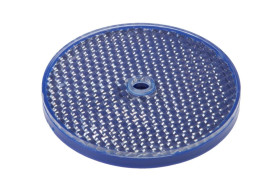 Akcesoria optyczne, odbłyśnik, Ø82mm 8,3 wysokości, otwór na śrubę, 1xØ4,5mm, -40-70C, IP67, AO000548