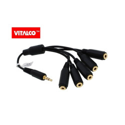 Rozgałęźnik wt.3,5-5gn.3,5 kab. jack stereo/ VITALCO