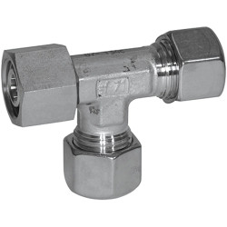 L fitting, 315 bar, stainless steel, for compressed air, liquids, natural gas, hydraulics, 112328