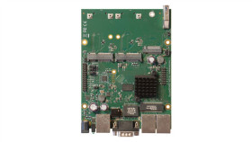 Router 3X Rj45 1000Mb/S, 2X Minipci-E, 1X Usb, 1X Microsd, 1X M.2 Mikrotik...
