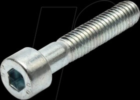 DIN912-6X40 DIN 912 Hexagon socket head cap screw, 8.8, galvanized