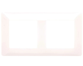 VALENA LIFE Ramka podwójna kremowa 754042