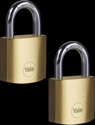 Y110B/35/120/2 Padlock, brass, 35 mm, 2 pieces