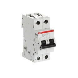 Wyłącznik nadprądowy MCB, Typ K, 2-biegunowy, 32A, 400V, 440V, ABB, S200 M UC