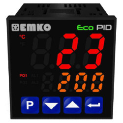 Emko ecoPID.4.6.2R.S.0 Temperature Controller Pt100-J-K-R-S -199-999&#xB0;C