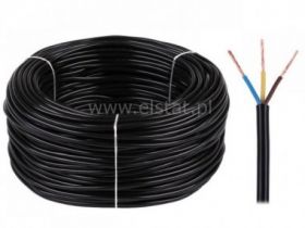 OMY mieszkaniowy 3x1mm 300V czarny