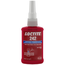 LOCTITE 142504 242 Threadlocker-Medium Strength Med Viscosity Gen Purpose 50ml