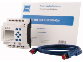 easyE4 easySoft kabel STARTERKIT wersja 230VAC/DC EASY-BOX-E4-AC1 197229 EATON