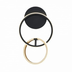 Kinkiet lampa ścienna RANDO kolor złoty/czarny aluminium/metal, LED 950 Lm barwa regulowana IP20 20002W-GD Zuma Line