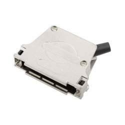 Encitech 7960-0206-14 D-Sub Housing 37 Pins metal 45&#xB0; silver 1pc