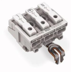 Złączka zasilająca 3-biegunowa ze stykiem PE Linect 294-8213 /500szt./