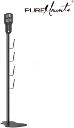 PM-VAC-90 Puremounts universal vacuum cleaner stand, black