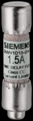 Microfuse 10.3 x 38 mm, 8 A, T, 600 V (AC), 200 kA breaking capacity, 3NW3080-0HG