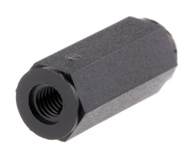 Kołek dystansowy gwintowany gwint M3 długość 15mm Nylon Żeński/żeński Sześciokątny Essentra