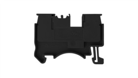 Złączka Szynowa Przelotowa Zaciskowa Czarna 1,5Mm2 1P Ul