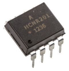 Transoptor HCNR201-000E z fotodiodą 1-kanałowy DC PDIP 8 Broadcom