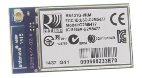 Moduł WiFi RN131G-I/RM, IEEE 802,11, WEP, WPA, WPA2, GPIO, SPI, UART, 3 to 3.7V, Microchip