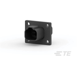 TE Connectivity DT04-4P-CL06 ICT Socket Housing 4P Black Flange