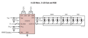 250mA Universal Nine Channel LED Driver