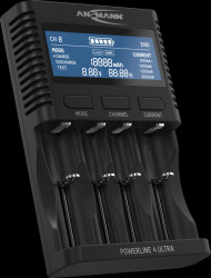 1001-0080 Universal desktop charger Powerline 4 Ultra, NiMh, Li-Ion