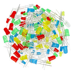 Zestaw diod LED 3mm i 5mm - 100szt.