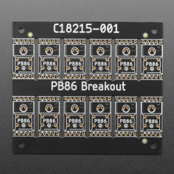 PB86 Step Switch Breadboard-Friendly Breakout PCB - Pack of 12