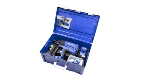 Zestaw duży - osadzak gazowy, gwodzie do betonu i stali i tama - walizka plastikowa - 1 szt.