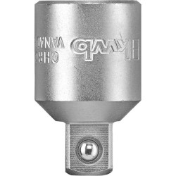 kwb 372342 reducer 1/2&quot; CV-steel matt chrome-plated 1pc