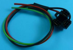 OPRAWKA H-4 AMP Z PRZEWODAMI RGBlack