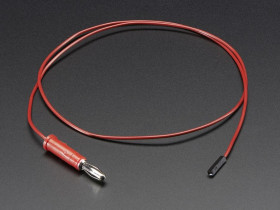 Adafruit Pomona Female 0.1" Socket to Banana Plug - 24"