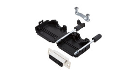 Osłona tylna D-Sub 15 -pinowe Poliamid Proste Encitech Connectors DA